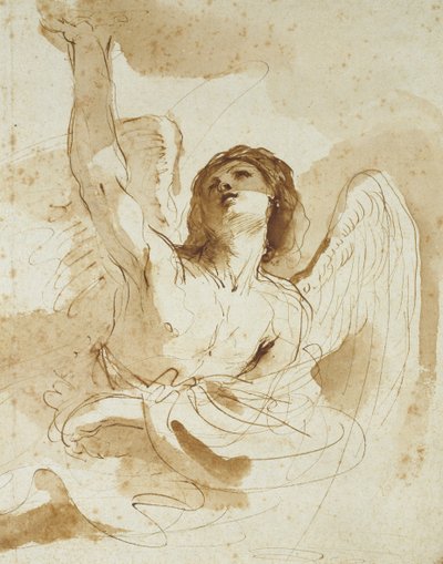 An Angel by Giovanni Francesco Barbieri